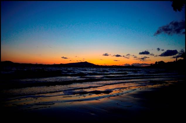 Sunset Keller Beach